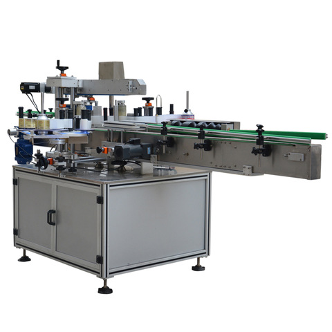 Semi-Automatic Labeller Machinery Adhesive Sticker Labeler Equipment Round Bottle Labeling Machine 
