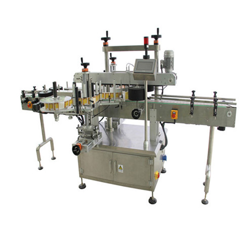 Factory Supply Automatic Plane Surface Label Applicator Auto Adhesive Hand Sanitizer Labeling Machine for Flat Square Bottle 