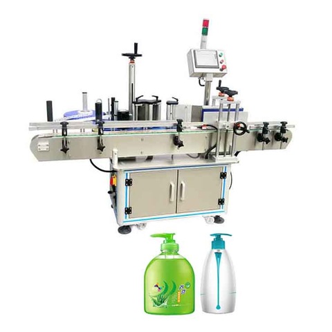 Automatic White Small Square Bottle Side Labeler Labeling Machine 