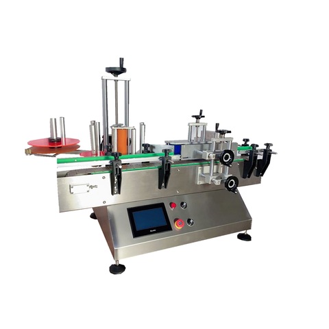 Automatic PLC Control Scratch Card Plastic Bag Flat Labeling Machine 