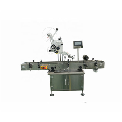 MT-50 Semi Auto Round Wine Bottle Label Applicator Paper Sticker Labeling Machine for Jars