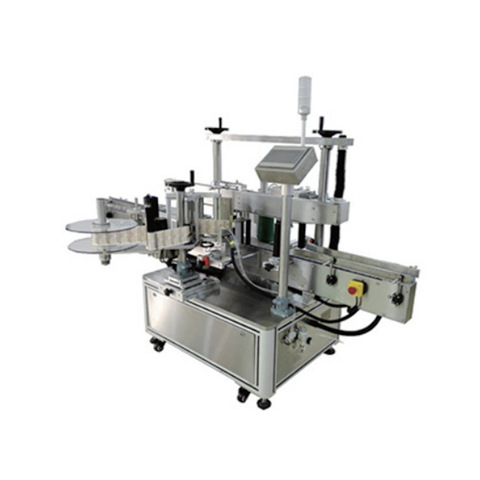 Auto Two Sides Roll of Adhesive Label Back&Front Labeling Machine 