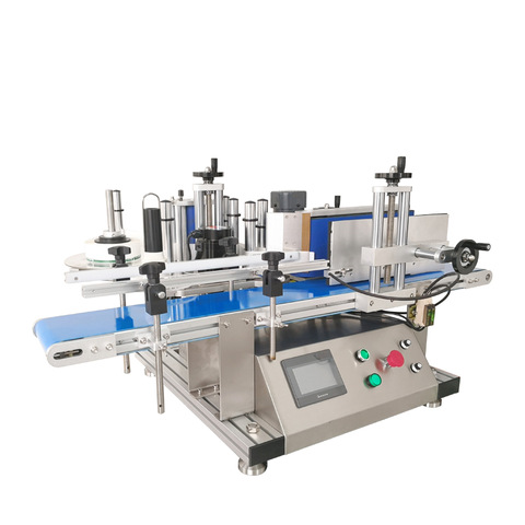 Full Automatic Pyramid Tea Bag Mesh Labeling Machine 