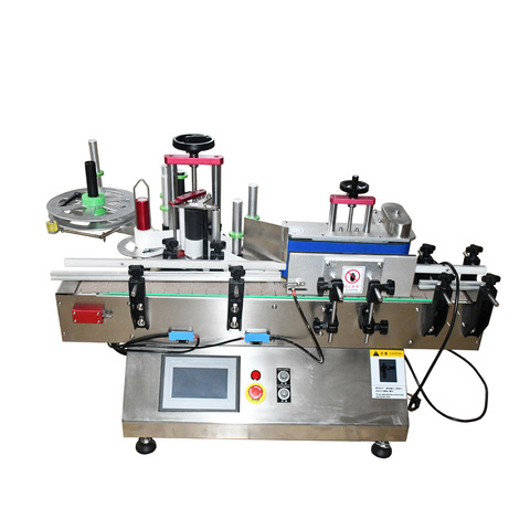 Full Automatic Wet Glue Paper Label Labeling Machine for Alcohol Product 