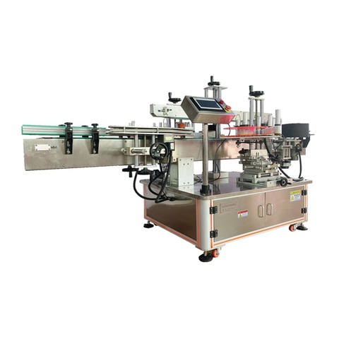 Desktop Automatic Round Bottles Full Sticker Labels Labeling Machine 