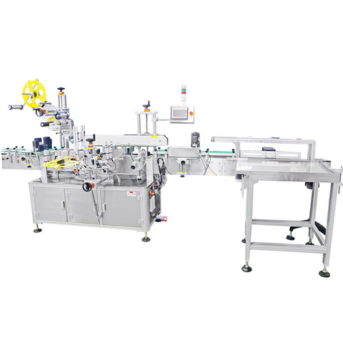 Factory Price Automatic Round Bottles Cold Glue Paper Labeling Machine 