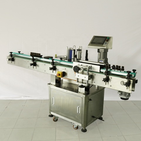 High Speed Rotary Vial Bottle Labeling Equipment 