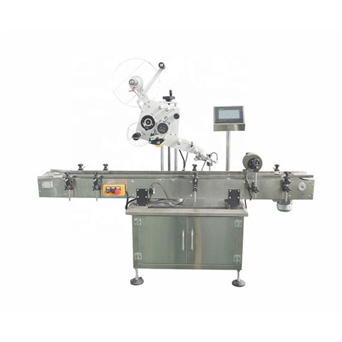Linear Type Hot Glue OPP Sticker Labeling Packing Machine 