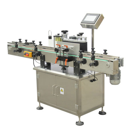 Mt-50 Factory Jar Round Bottle Labeling Machine Semi Automatic Label Equipment Manual Sticker Label Machine for Plastic Glass Bottle 