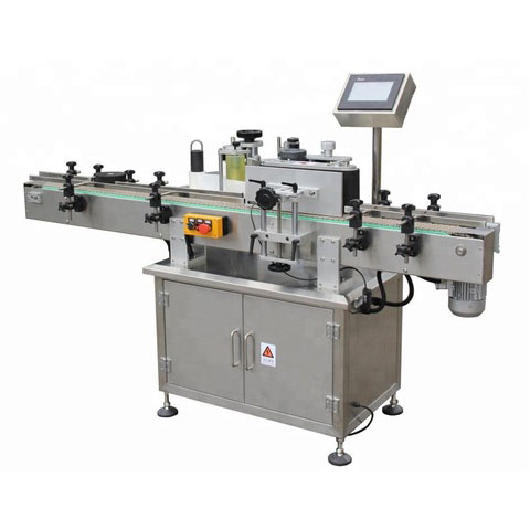 Automatic Round Wine Bottle Paper Sticker Labeling Machine 