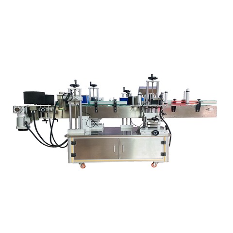 Automatic Paper Label Bottle Paste Labeling Machine / Wet Glue Paster Labeler Applicator for Round Square Flat Shaped Plastic Jar Glass Bottle Food Tin Can 