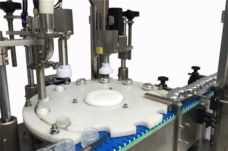 Automatic Lotion Filling and Capping Machine