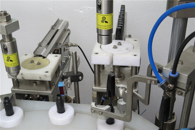Automatic Mascara Filling And Plugging And Capping Machine