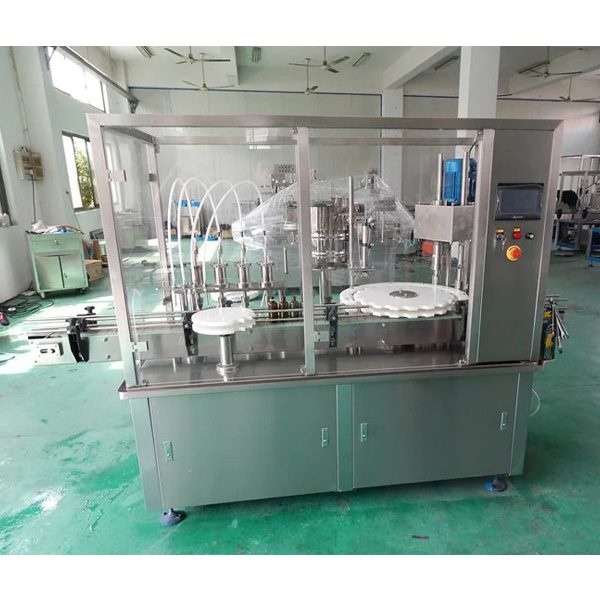 Automatic Oral Liquid Syrup Filling And Capping Machine