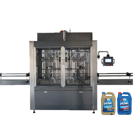 Automatic Linear Piston Pressure Liquid Plastic Bottle Edible Lube Oil Filler Filling Machinery Equipment 