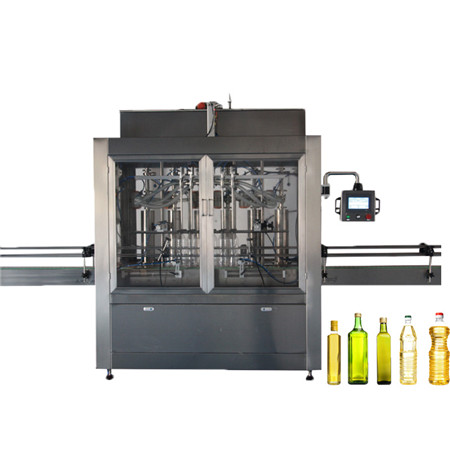 High Speed Automatic Edible Oil Olive Oil Sunflower Oil Cooking Oil Lube Oil Brake Oil Petrol Oil Filling Capping Bottling Packing Machine 