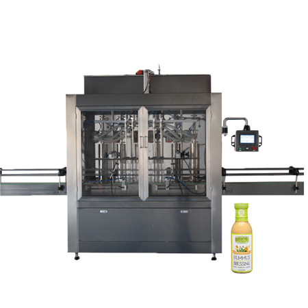 Cream/ Paste/ Sauce/Jam/Honey/Liquid/Detergent/Shampoo/Oil /Water/Beverage Bottle Automatic Piston Filling Capping Labeling Production Line Packaging Machine 