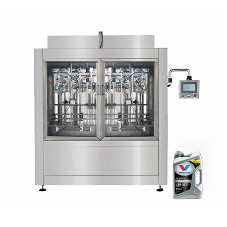 Automatic Glass Bottle Peanut Paste Sauce Filling Equipment 