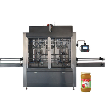 Factory Price Automatic Tomato Sauce / Fruit Jam/ Paste Cream Honey Glass Bottle Pet Bottle Filling Machine Piston Type 