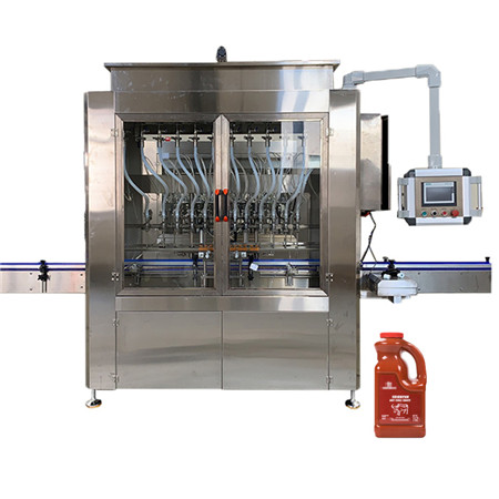 Small Volume Viscous Antiseptic Liquid Filling Equipment for Sanitizer 