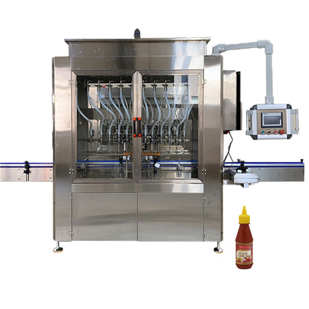 Olive Oil Bottle Filling Machine with PLC Control 