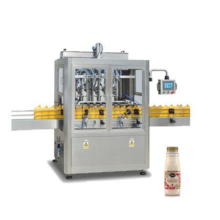 Automatic 8 Filling Nozzles Anti-Corrosive Bottle Filling Liquid Bottling Machine 