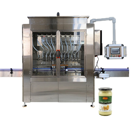 Automatic Piston Type Viscous Liquid Edible Coconut Oil Filling Machine 