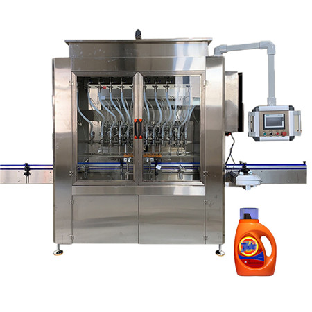 Automatic Cleaning Solvent Water Washer Fluid Overflow Gravity Filling Capping Labeling Packaging Packing Machine 