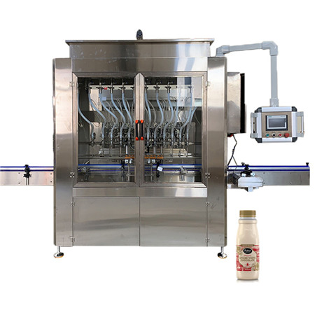 Auto Liquid Bottle Filling Machine with Capping Labeling Production Line 