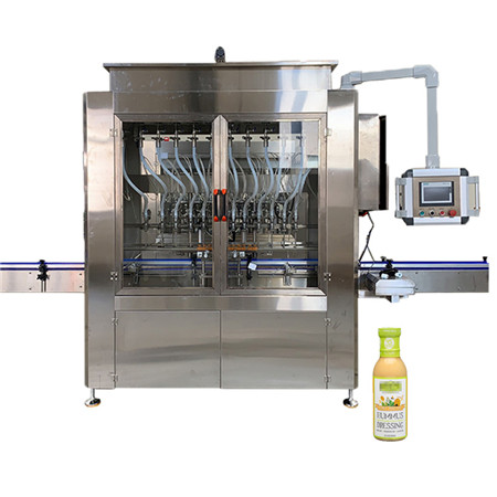 Yalan PLC Control Piston Drive Linear Type Automatic Daily Chemical Shampoo Hand Wash Sauce Ketchup Honey Yogurt Viscous Liquid Packing Filling Bottling Machine 