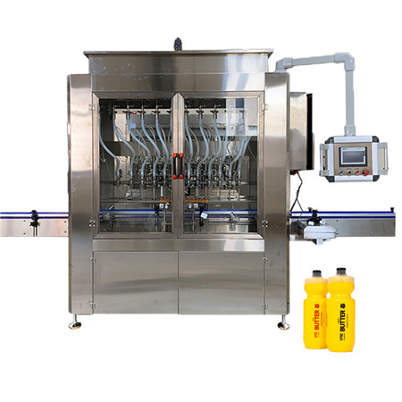 Automatic Inline Anti-Corrosive Liquid Filler for Toilet Cleaner and Bleach Products 