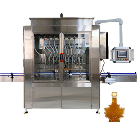 Fully Automatic 4heads Cosmetics Cream Filling Machine with Heating System 