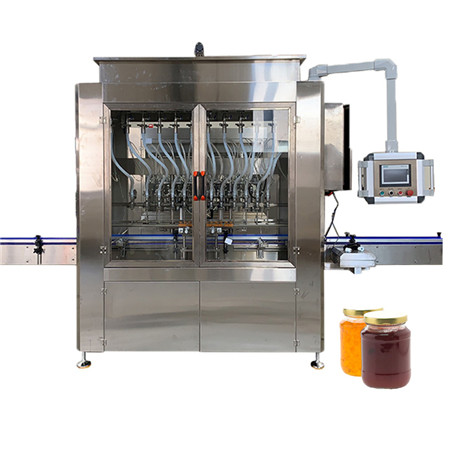 Automatic Vegetable Oil Bottling Filling Capping and Packing Machine 