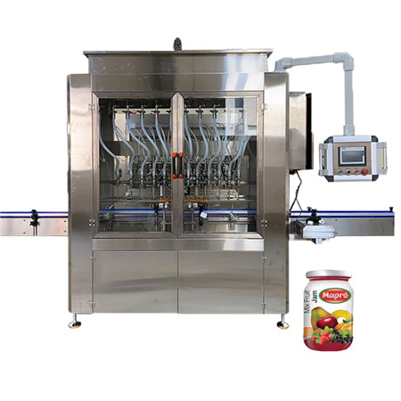 Full Automatic Cream/Peanut Butter/Thick Oil/Viscous Liquid Bottling Machine Tomato Paste Hot Sauce Honey Jar Ketchup Bottle Filling Capping Labeling Machine 