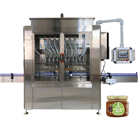 Automatic 6 Heads Piston Paste Bottles Filling Machine for Various Sauces / Detergent / Body Lotion 