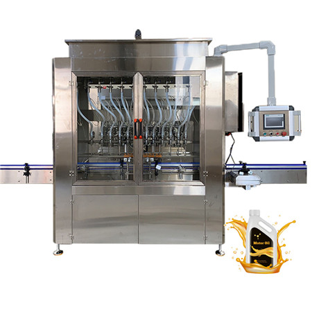 High Speed Automatic Edible Oil Olive Oil Sunflower Oil Cooking Oil Lube Oil Brake Oil Petrol Oil Filling Capping Bottling Packing Machine 