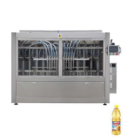 Full Automatic Double - Head Industrial Oil Bottle Filling and Sealing Machine 