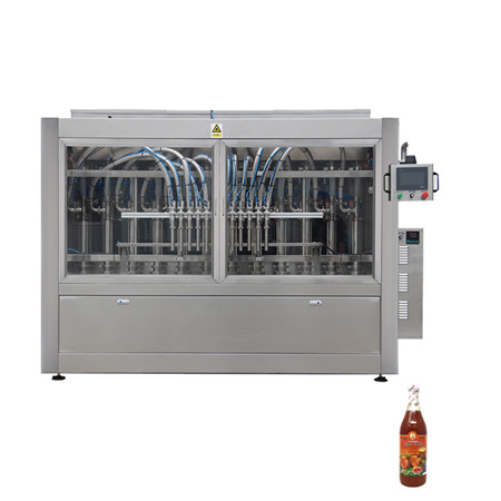 Full Automatic Tomato Paste Hot Sauce Honey Jar Ketchup Filling Machine, Cream/Peanut Butter/Oil/Jam/Liquid Bottling Filling Capping Labeling Machine 