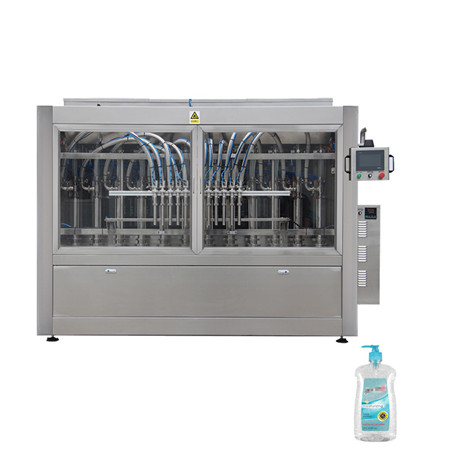100-1200ml Filling Capacity Double Head Tracking Laundry Detergent Shampoo Liquid Filling Machine 