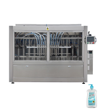 Bottle Liquid Paste Cream Sauce Jam Fill Capping Production Line Linear Type Automatic 4 Nozzle Filling Machine 