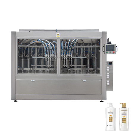 Automatic Liquid Paste Filling Machine/Bottle Oil Detergent Shampoo Disinfectant Bleaching Liquid Soap Filling Capping Labeling Packing Machine Supplier 
