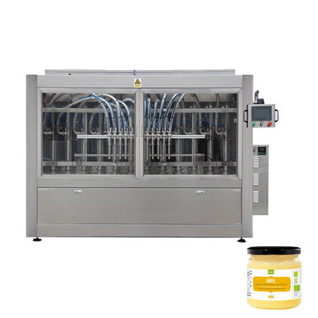 Liquid Filling Machine for Water Cream Honey Oil Gel Sanitizer Soap Hand Washing Detergent Bottle Syrup Shampoo Ketchup 4 Heads Capping Labeling 
