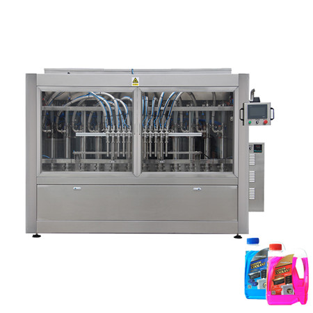 Horizontal Pneumatic Chili Sauce Bottles Jar Filling Machine with Mixing 