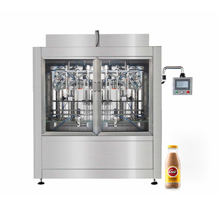 Automatic Glass Bottle Soda Sparkling Water Beer Brewery Wine Hot Juice Tea Coffee Milk Sauce Honey Energy Drink Bottling Syrup Filling Sealing Capping Machine 