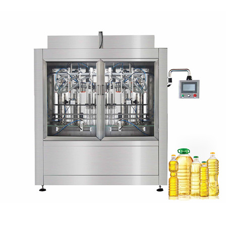 Automatic 8 Filling Nozzles Anti-Corrosive Bottle Filling Liquid Bottling Machine 