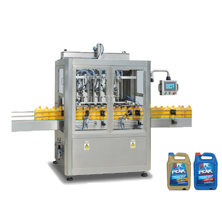 Coolant Filling Capping Labeling Sealing Machine 