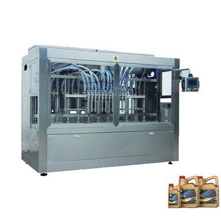 Bottle Liquid Paste Cream Sauce Jam Fill Capping Production Line Linear Type Automatic 4 Nozzle Filling Machine 