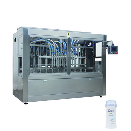 Auto Cosmetic Shampoo Viscous Liquid Bottle Bottling Filling Machine 