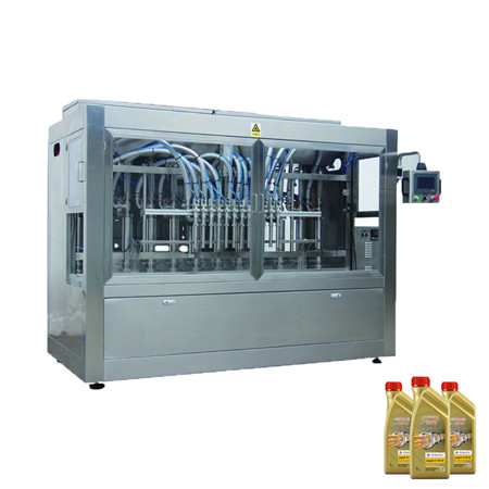 Automatic Vegetable Cooking Oil Filling Capping Machine 