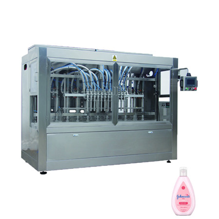 Automatic Liquid Soap Detergent Cosmetic Cream Jar Small Bottle Filling Capping Machine 